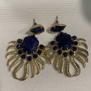 Kendra Scott Navy Earrings